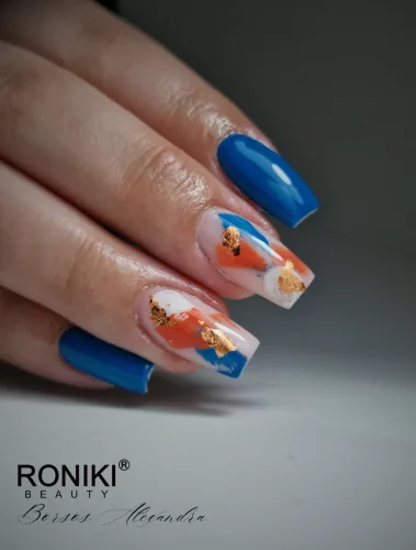 Roniki Vivid blue széria - 12 gél lakk