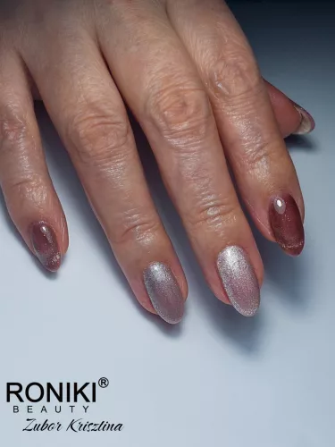 Roniki Variety magic cat eye gél lakk 02 - mágnesezhető