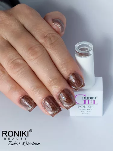 Roniki Variety magic cat eye gél lakk 02 - mágnesezhető