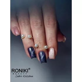 Roniki Variety magic cat eye gél lakk 09 - mágnesezhető
