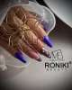 Roniki Warm winter széria - 08 szilvalila gél lakk
