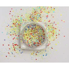 Roniki színes mini glitter #10