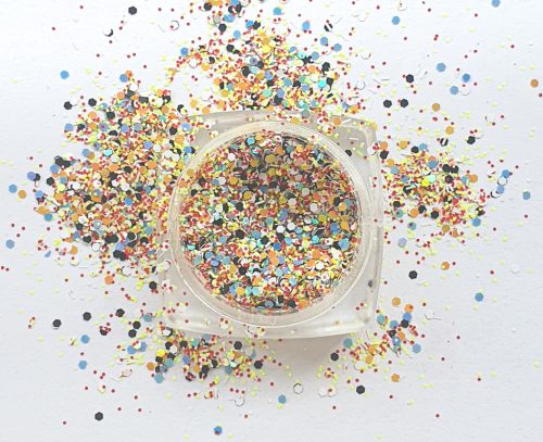 Roniki színes mini glitter #3