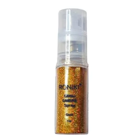 Roniki glitter spray - gold - 10g