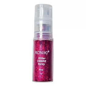 Roniki glitter spray - pink - 10g