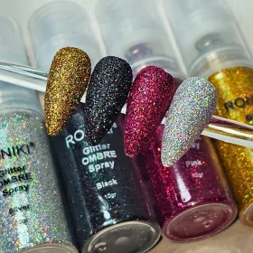 Roniki glitter spray - pink - 10g