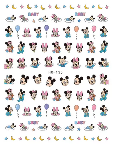 Roniki mesefigurás matrica - öntapadó - Mickey