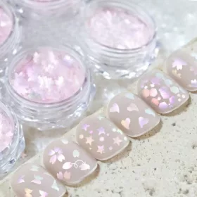 Roniki Mermaid pink glitter - 06