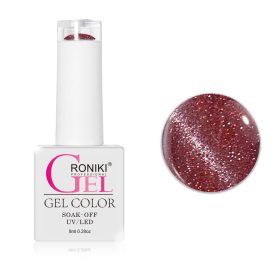 Roniki Reflective cat eye gél lakk 04 - mágnesezhető