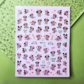 Roniki mesefigurás matrica - öntapadó - Mickey