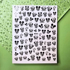 Roniki mesefigurás matrica - öntapadó - Mickey