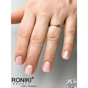 Roniki Snowflake széria - 01 gél lakk 