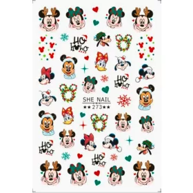Roniki mesefigurás matrica - öntapadó - Mickey