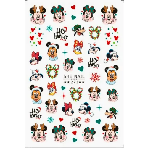 Roniki mesefigurás matrica - öntapadó - Mickey