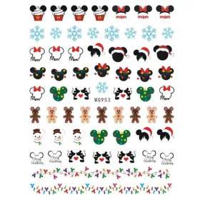   Roniki mesefigurás matrica - öntapadó - Mickey karácsonykor