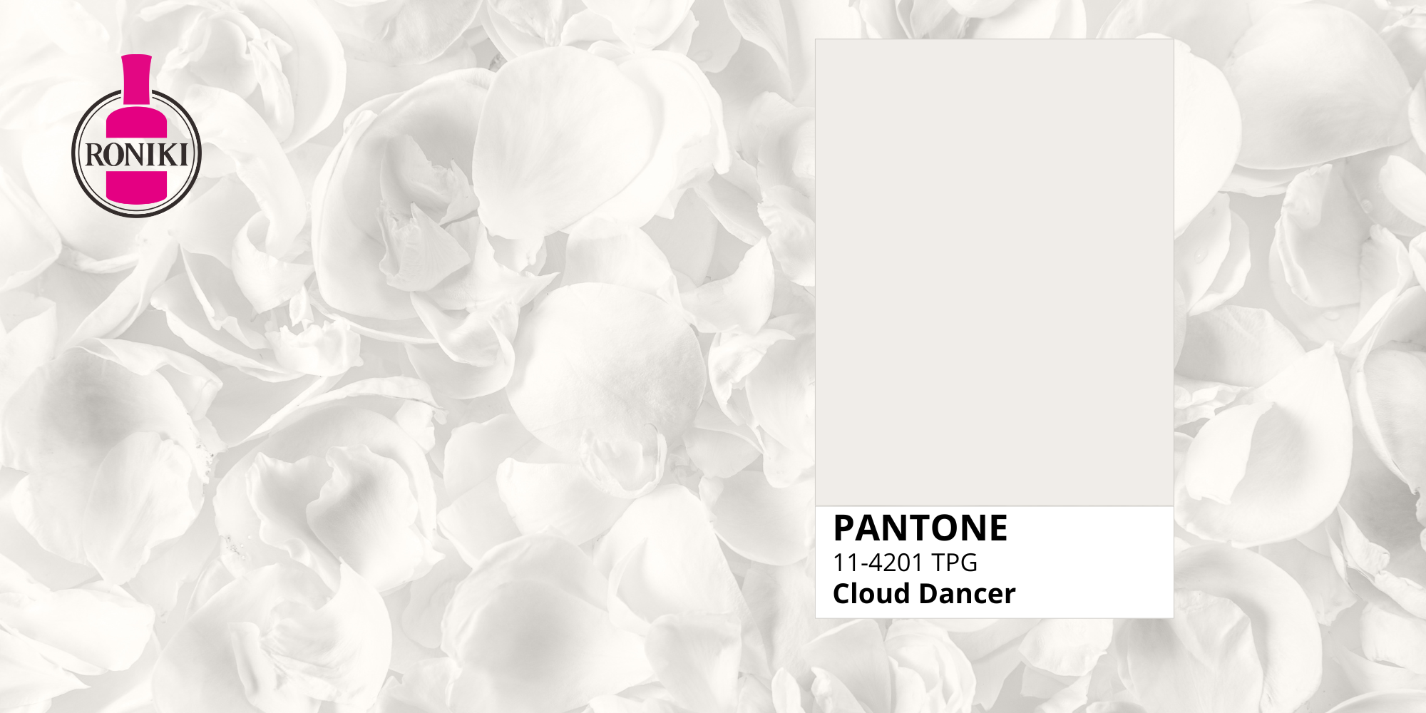 A 2026-os Pantone év színe a Cloud Dancer 