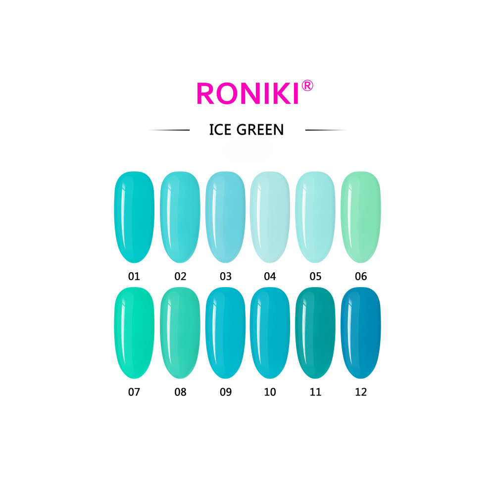 Roniki Ice green box
