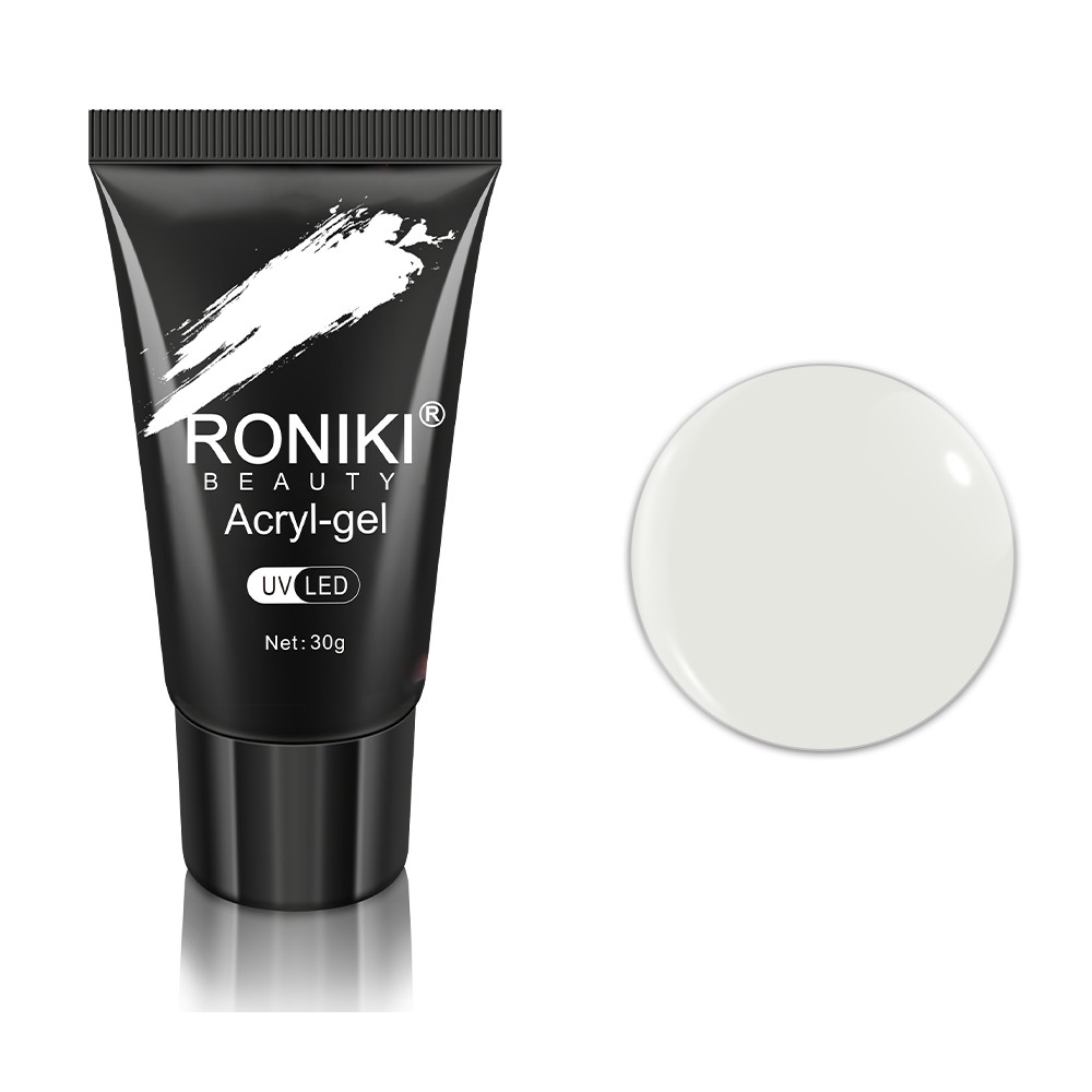 Roniki poly gel - white - 30g